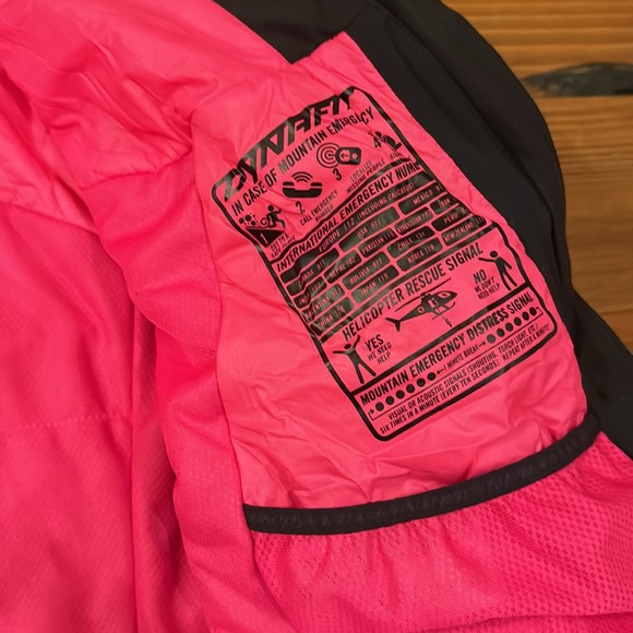 Dynafit GoreTex Infinium Ski jacket pink/black NWOT - Picture 7 of 10
